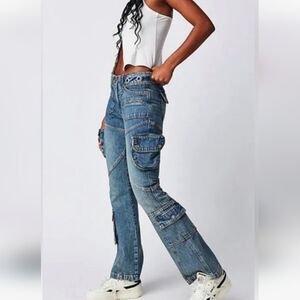 Free People Call Me Crazy Low Rise